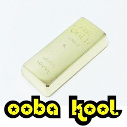 8GB USB Gold Bar Flash Memory Drive Oobakool