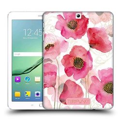 Official Turnowsky Watercolour Poppies Essence Of Blossom 2 Hard Back Case For Samsung Galaxy Tab S2 9.7