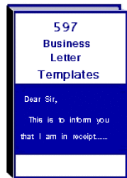 597 Business Letter Templates - Ebook