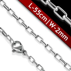 Stainless Steel Lobster Claw Clasp Closure Oval Link Chain