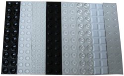 The Braille Store 242 Assorted Tactile Bump Dots For The Blind