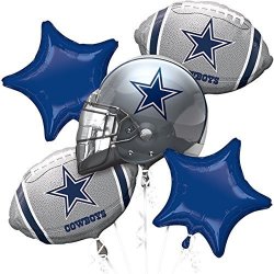 Anagram Nfl Dallas Cowboys Foil Balloon Bouquet