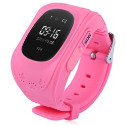 Childrens Smart Watch - Pink Russian Version