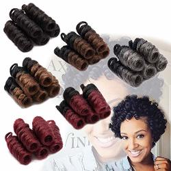 SEGO Afro Kinky Hair Extensions Jamaican Bounce Crochet Braiding Hair Wand  Curl Crochet Braids Extensions Synthetic Hair