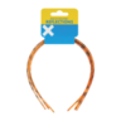 Brown Thin Alice Band 3 Pack