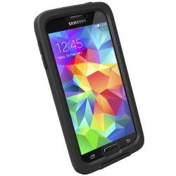 Lifeproof Fre Series Case For Galaxy S5 - Retail Packaging - Black clear