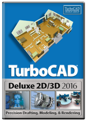 Turbocad Deluxe 2016 Electronic Software For Win