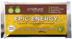 Raw Chocolate Superfood Bar - Epic Energy