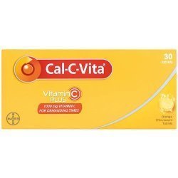 Cal-C-Vita Cold & Flu Seasonal Defence Orange 30 Effervescent Tablets