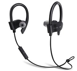 Bluetooth Headphones Sunfei Sweatproof Wireless Bluetooth Headphones Earphones Headset With MIC For Iphone Black