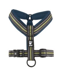 Dogs Highly Durable Adjustable Chest Padded Y-Harness - Juniper 45 Cm
