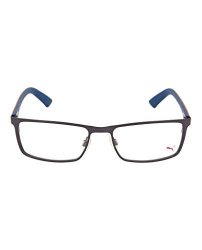 Puma Men's Eyeglasses Pu 0027O 0027 O 003 Blue red Full Rim Optical Frame 55MM