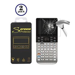 0.26MM And 9H 2 Pack Tempered Glass Screen Protector For Hp Prime Graphing Wireless Calculator