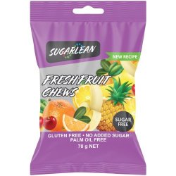 Sugarlean Chews 70G Fresh Fruit