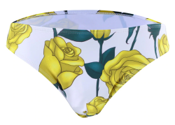 Yellow Roses Brief Swimwear