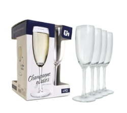 Champagne Glasses Set Of 4 - 180ML - Vinissimo Design