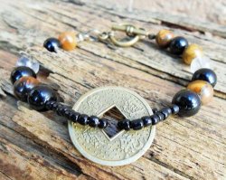 Coin Strength And Determination Bracelet