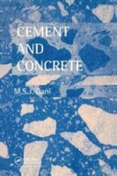 Cement And Concrete Hardcover