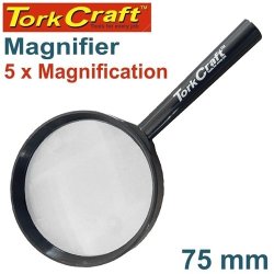Tork Craft Magnifier 75MM 5 X Magnification TCML075