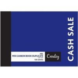 Croxley JD16CS A6L Cash Pen Carbon Book Duplicate