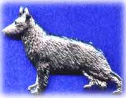 Dog Brooch - German Shepherd Dog Gsd