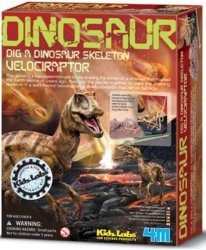 4M Dig A Velociraptor