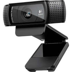 Logitech HD Pro C920 Webcam - Fhd 1080P Video At 30 Fps Over Skype Wide 78 Diagonal View Omni-directional Dual Stereo Microphones