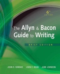 Allyn & Bacon Guide To Writing The Brief Edition 6TH Edition