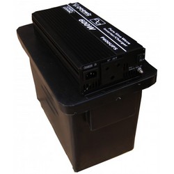 Pure 600w Sine Wave Inverter + 102ah Battery 4 Hour Battery Life Kit