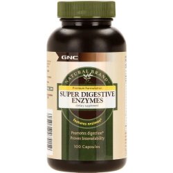 GNC Natural Brand Super Digestive Enzymes 100 Capsules