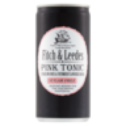 Sugar Free Pink Tonic Rose & Cucumber Flavoured Sparkling Drink Can 200ML