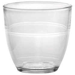 Duralex Made In France Gigogne Glass Tumbler Set Of 6 3.12 Oz Clear