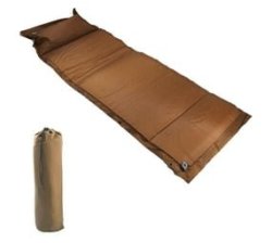 180X60X3CM 2 Sided Inflatable Camping Mattress With Pillow FX-4015