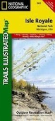 Isle Royale National Park, MI - Trails Illustrated Map #240 National Geographic Maps: Trails Illustrated