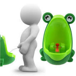 Special" Plastic Frog Baby Boy Pee Potty Training Toilet For Kids Urinal