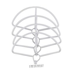 Sukeq Hot Upgraded Propeller Protector Protection Frame Cover For Hubsan H501S X4 Rc Quadcopter White