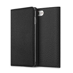 Bonaventura Iphone 7 Leather Wallet Case Beautiful European Full-grain Leather Bonaventura Folio Flip Leather Cover Case Iphone 7 Black