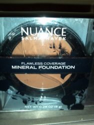 Nuance Salma Hayek Flawless Coverage Mineral Foundation Deep 240