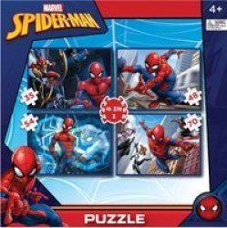 Marvel Spider-man 4-IN-1 Jigsaw Puzzle