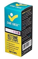 Care Check Ketone Test Strips - Great For Diabetics And Ketogenic Paleo And Atkins Diet 250 Urinalysis Strips