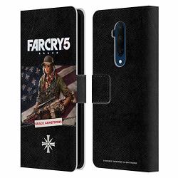 Official Far Cry Grace Armstrong 5 Characters Leather Book Wallet Case Cover Compatible For Oneplus 7T Pro