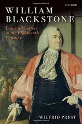 William Blackstone: Law And Letters In The Eighteenth Century