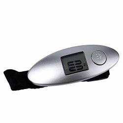Refaxi Lcd Scale Portable MINI Pocket Electronic Digital Portable Luggage Scale Silver