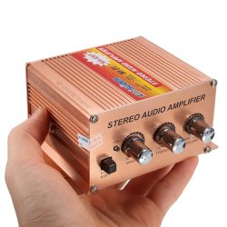 Suoer Sa-1217 Mini Hi-fi 500w 2.1ch Channel Stereo Audio Amplifier For Car Auto Motorcycle