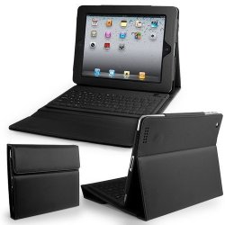 Dragonpad Leather Case W Built-in Bluethooth Keyboard For Apple Ipad 1ST Generation Ipad Only