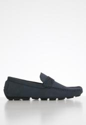 STYLE REPUBLIC Suede Loafers - Navy