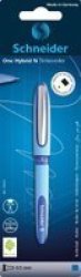 : One Hybrid Needle 0.5MM Rollerball Pen Blue