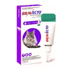 Bravecto Spot-on Tick & Flea Treatment For Cats - Large 6.25KG - 12.5KG