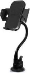 Macally Mount Holder For Iphone Smartphone Mobile Phone Gps And Pda - Bl
