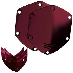 V-moda Crossfade Over-ear Headphone Metal Shield Kit - Crimson Red